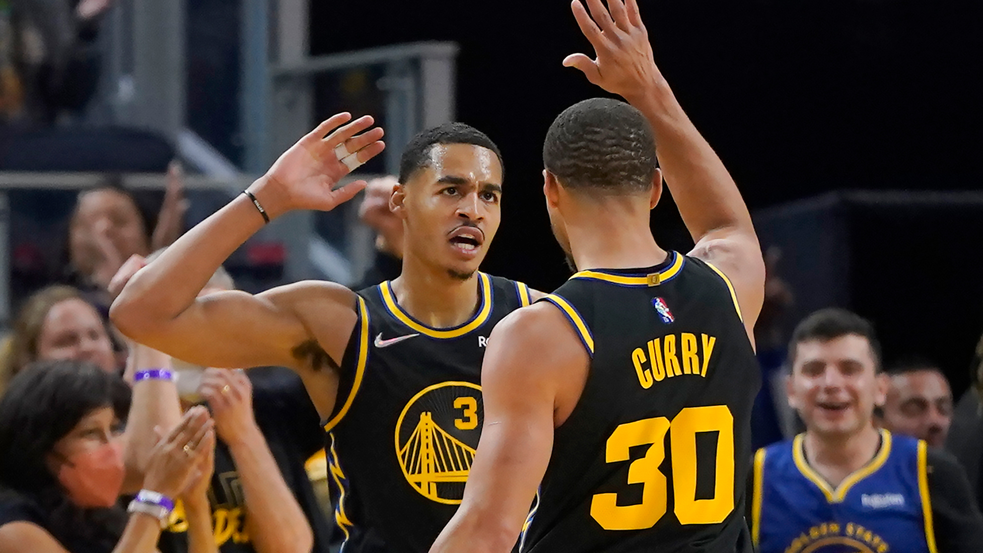 NBA Playoffs: Jordan Poole goes off in postseason debut as Warriors stomp  Nuggets
