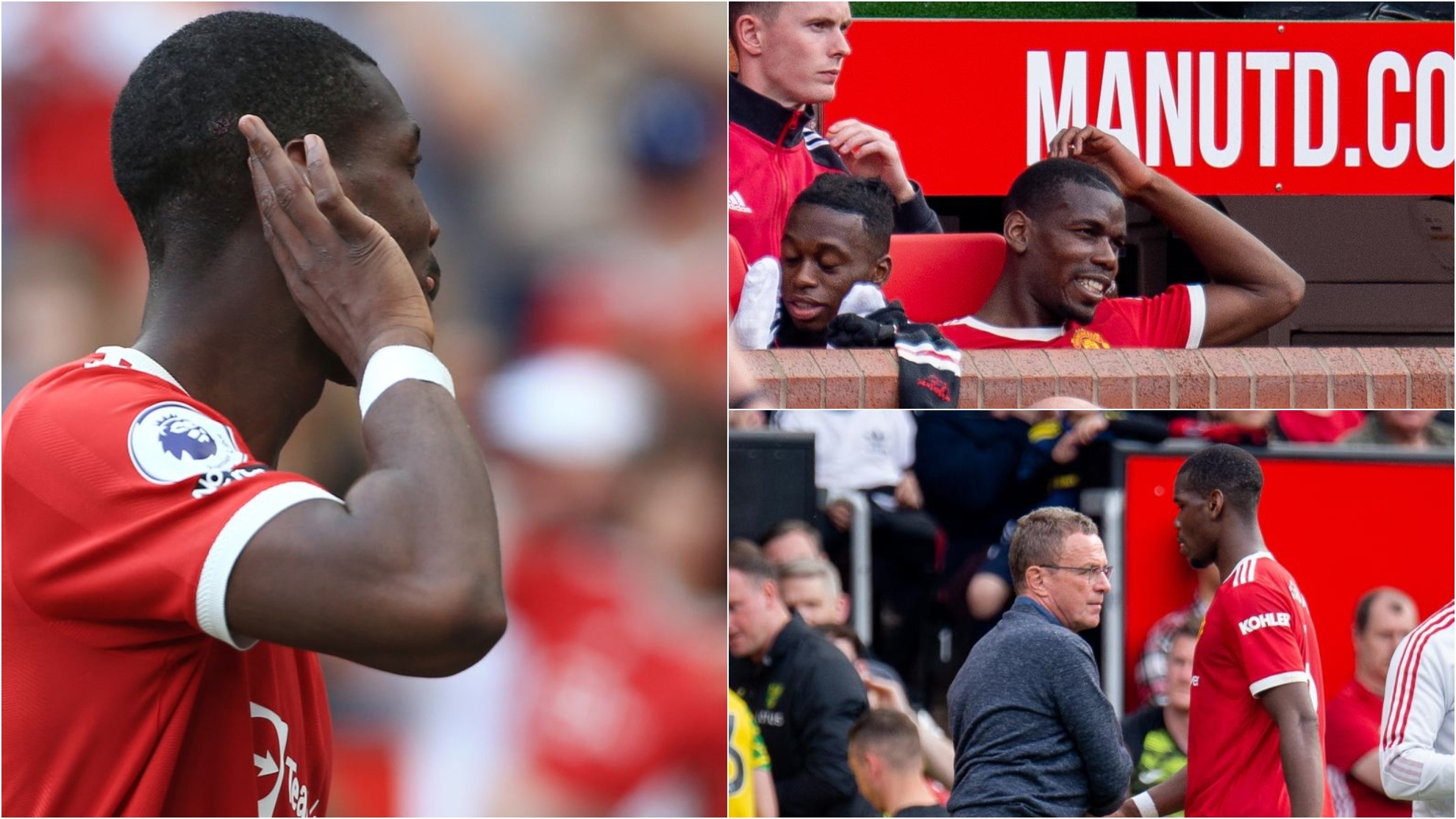 Pogba cups ear in response to boos from Manchester United fans: The end for him at Old Trafford?