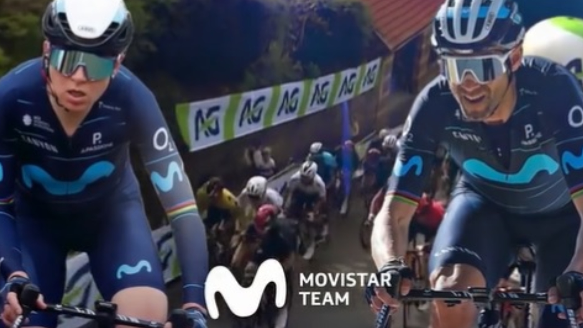 Valverde y Van Vleuten, en el Movistar que buscará doblete en el Muro de Huy