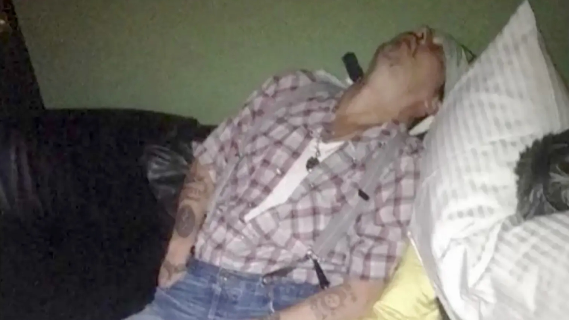 Drunk Passed Out Sleeping
