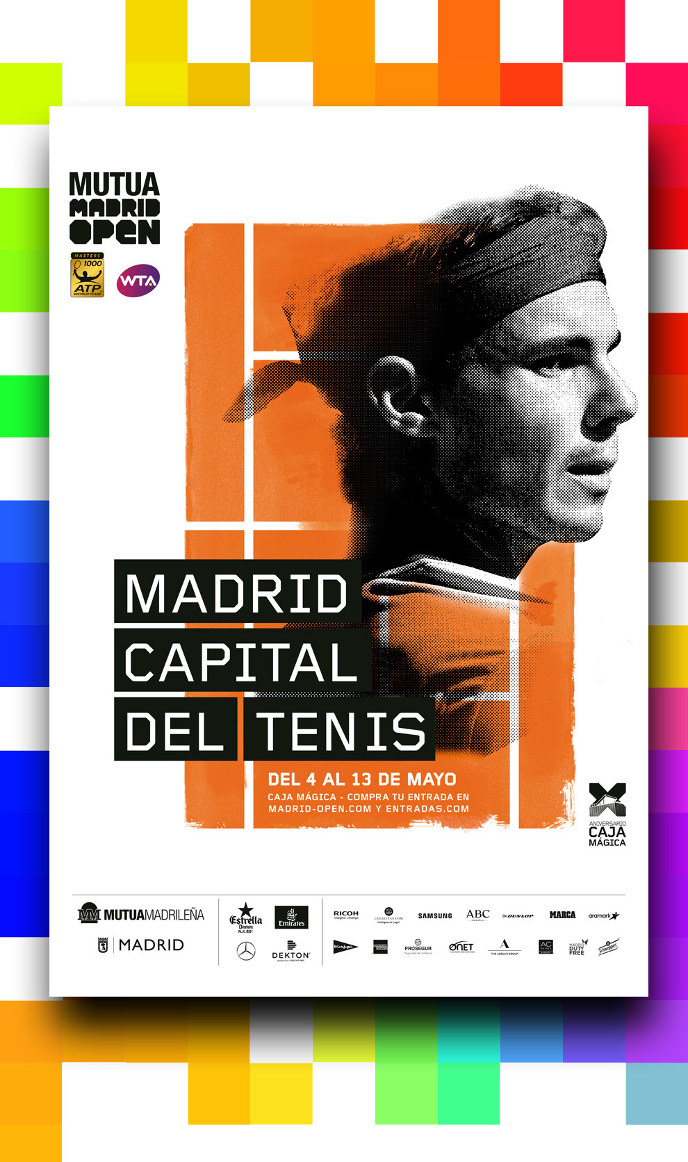 Cartel oficial del Mutua Madrid Open 2018