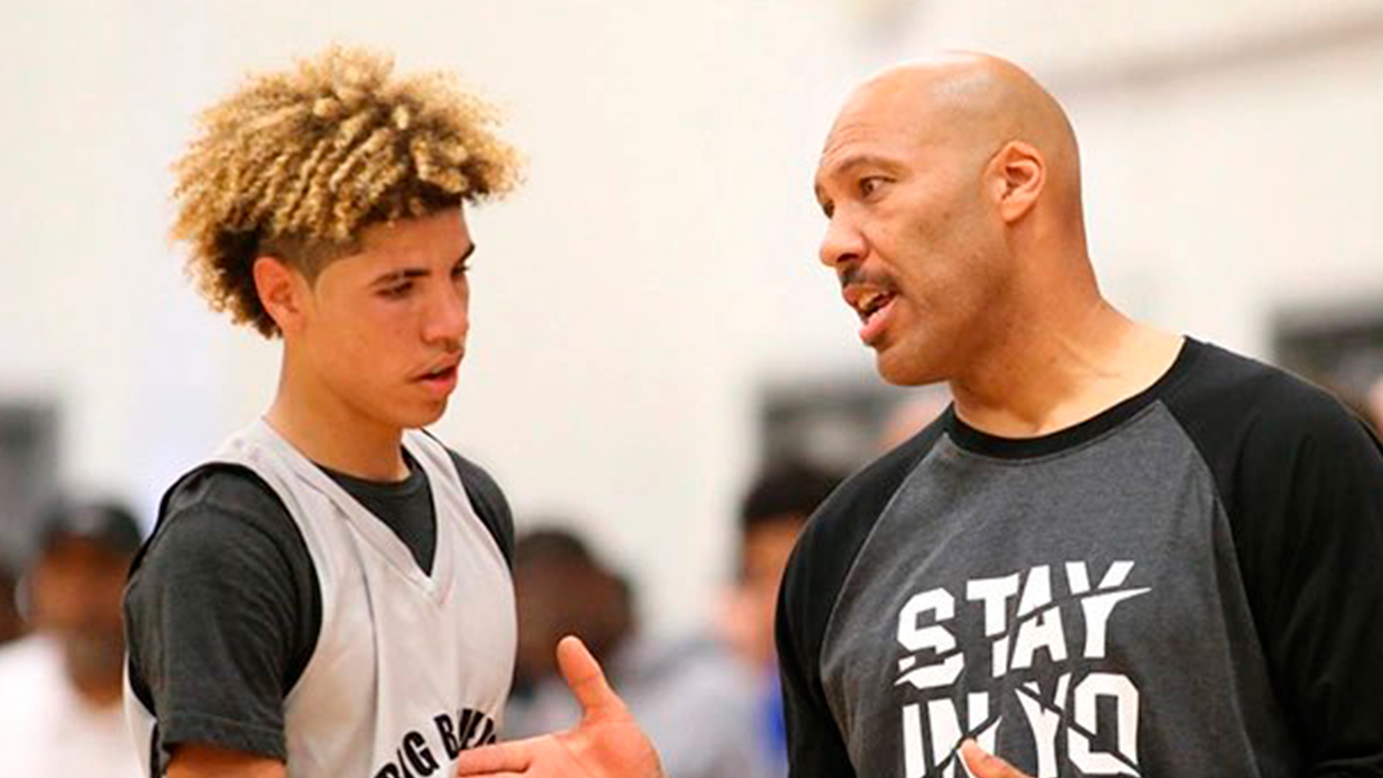 LaMelo Ball and LaVar Ball