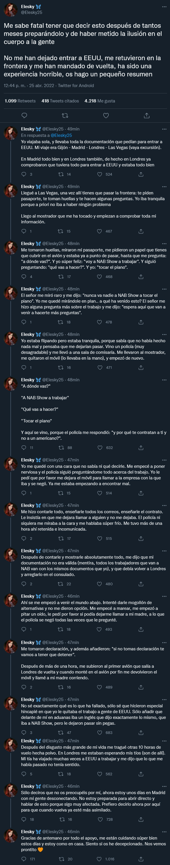 Hilo de Elesky