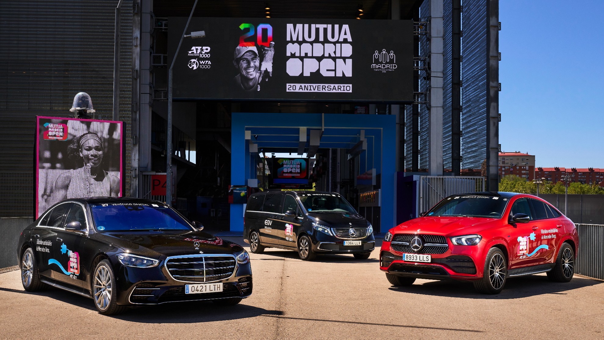 Nadal, Alcaraz, Djokovic... así son los coches en los que viajarán durante el Mutua Madrid Open