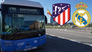 Real Madrid y Atlético irán al derbi... ¡en autobuses de la EMT!