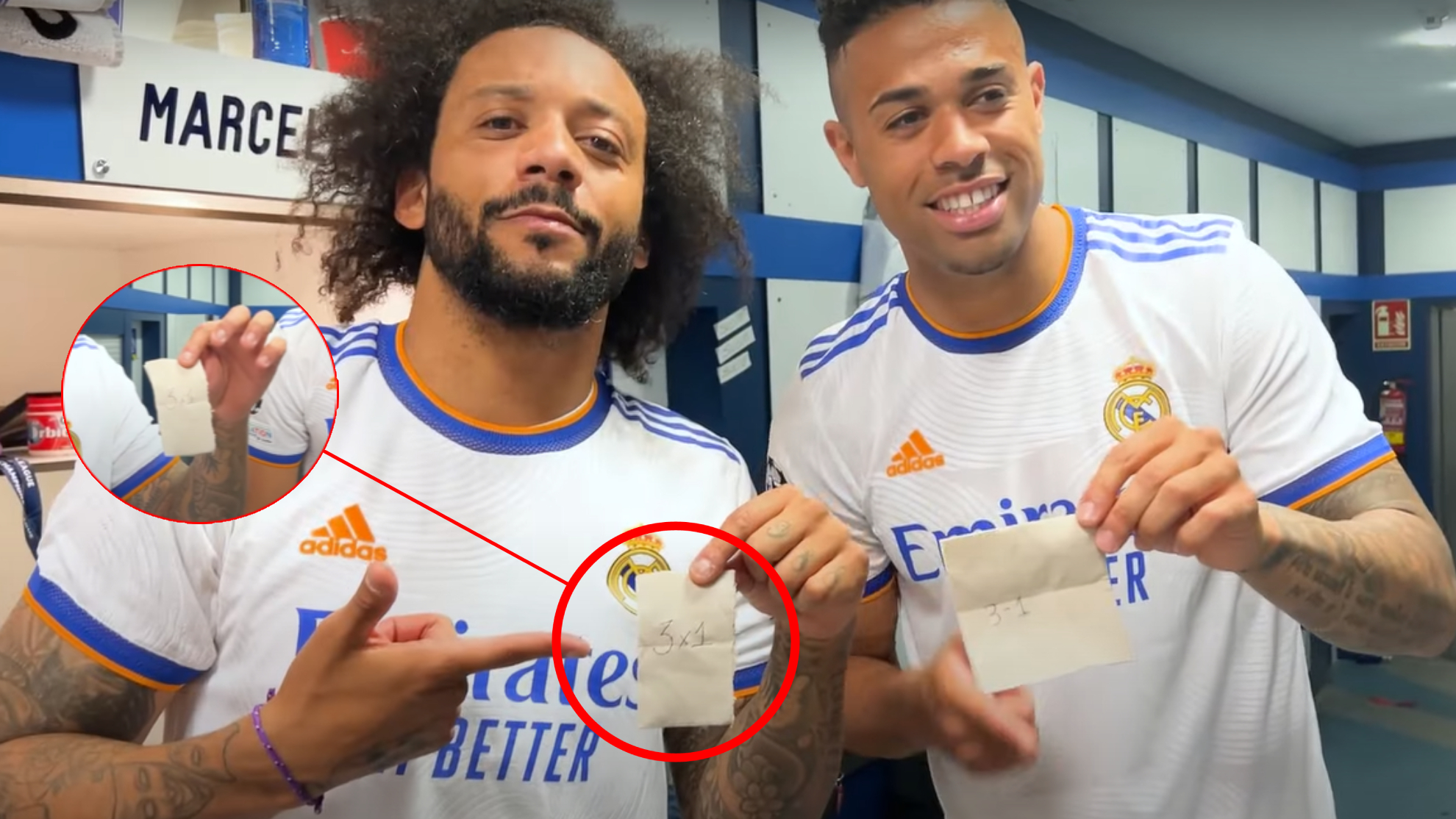 La historia de los papelitos en el vestuario del Madrid: "Los jugadores hicimos una porra y..."