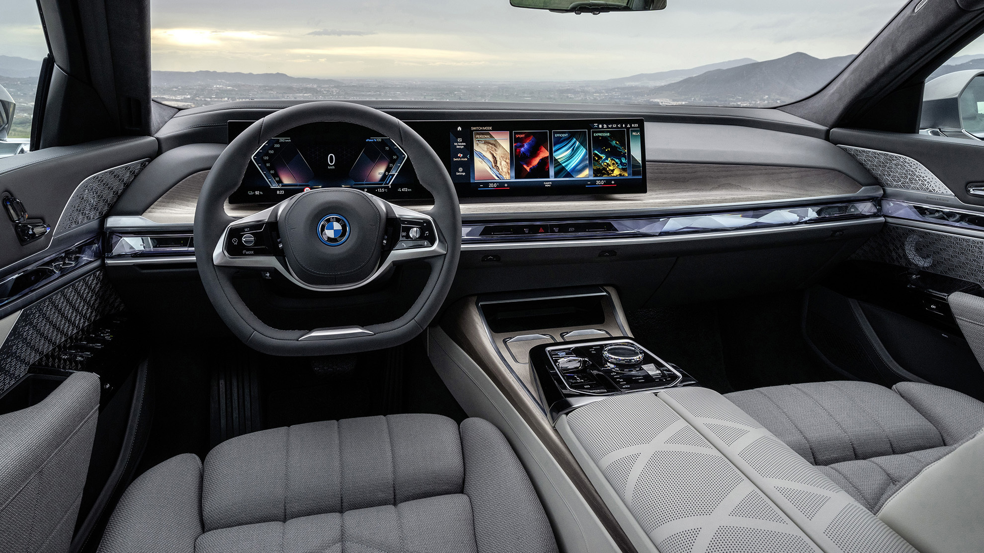BMW i7 - prototipo - primer contacto - Serie 7 - berlina electrica - interior