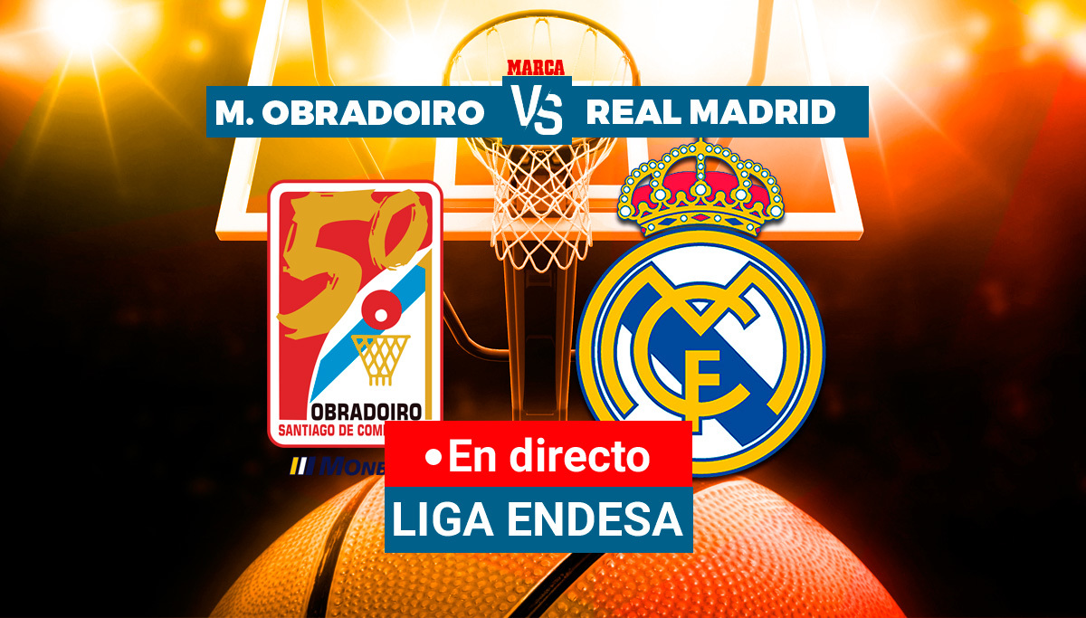 Monbus Obradoiro - Real Madrid en directo