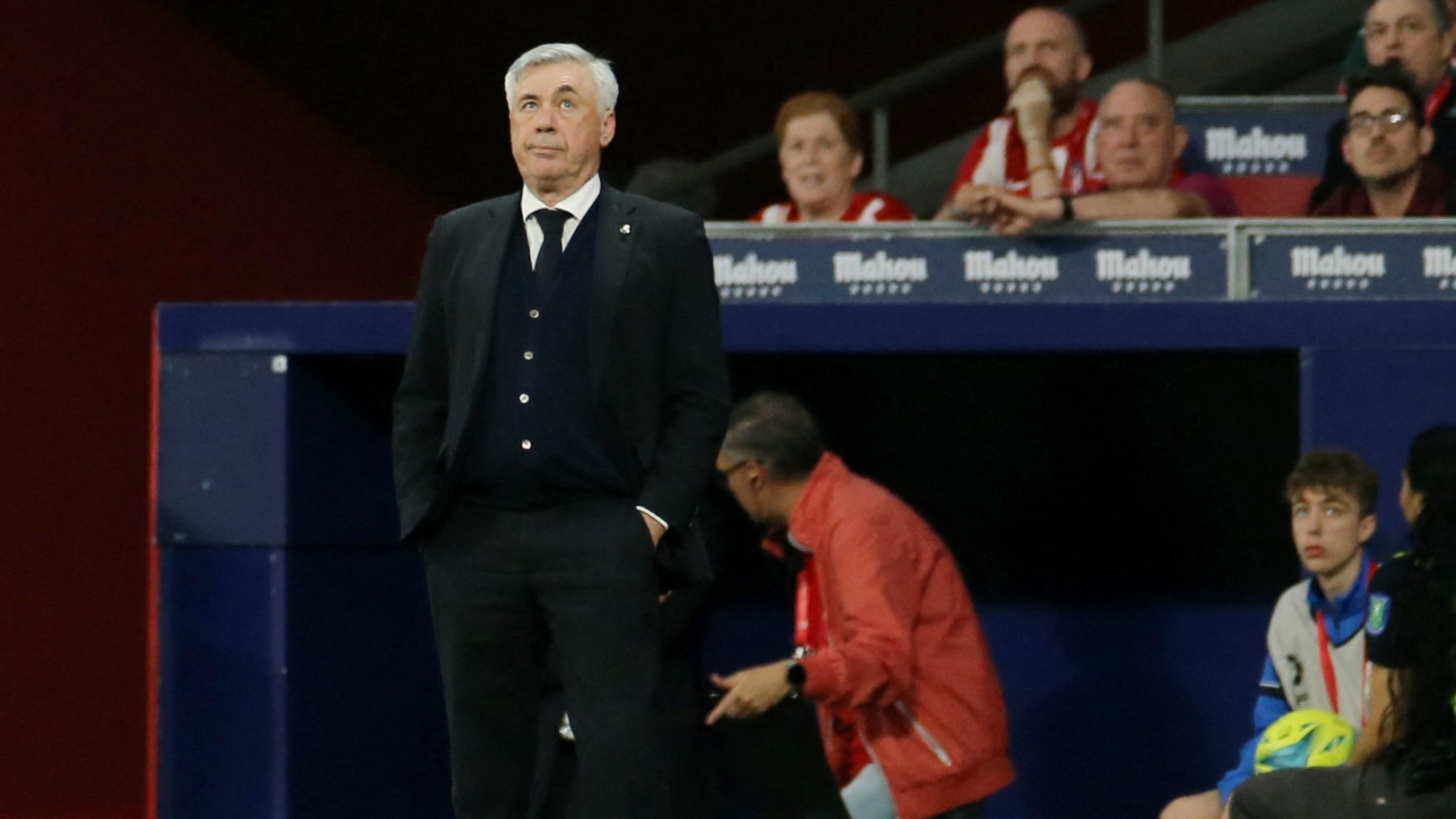 Carlo Ancelotti pone paos fros a la derrota contra el Atltico de...