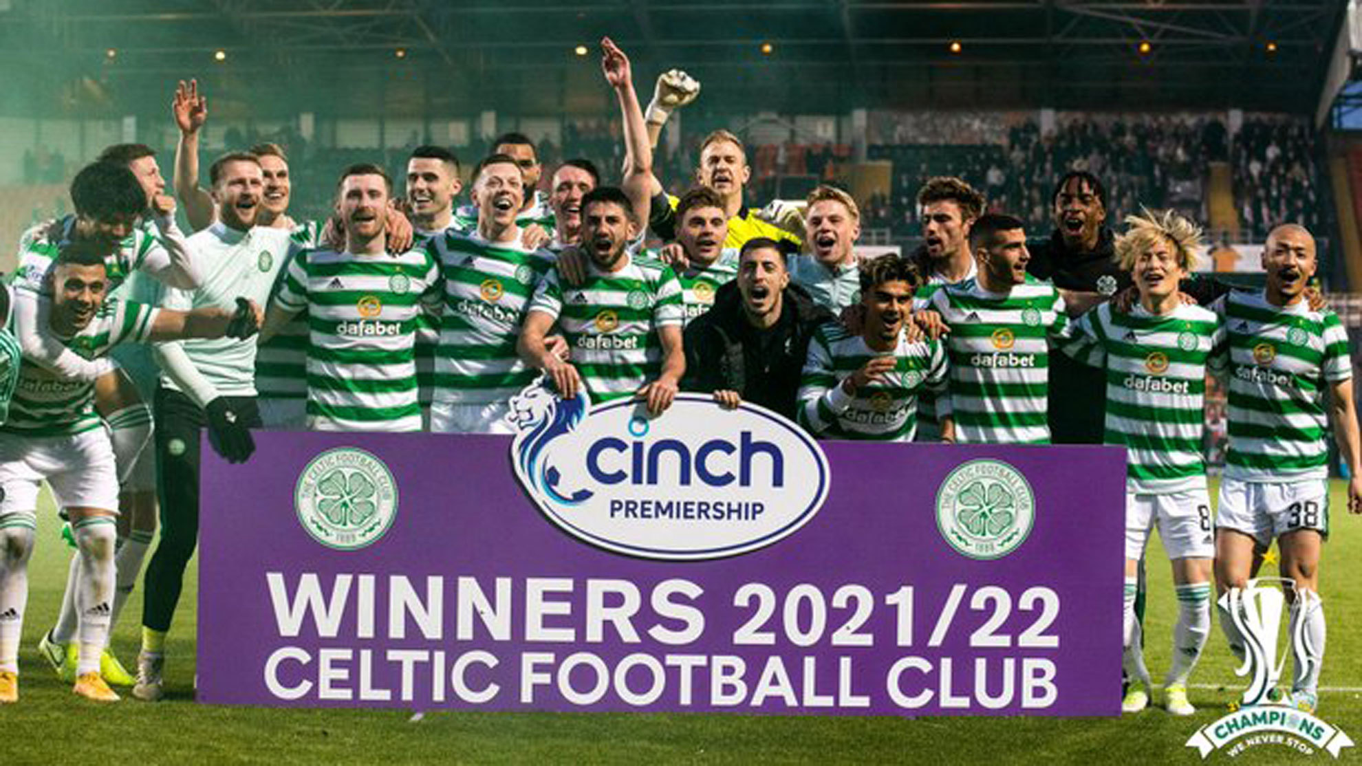 El Celtic gana su liga escocesa número 52