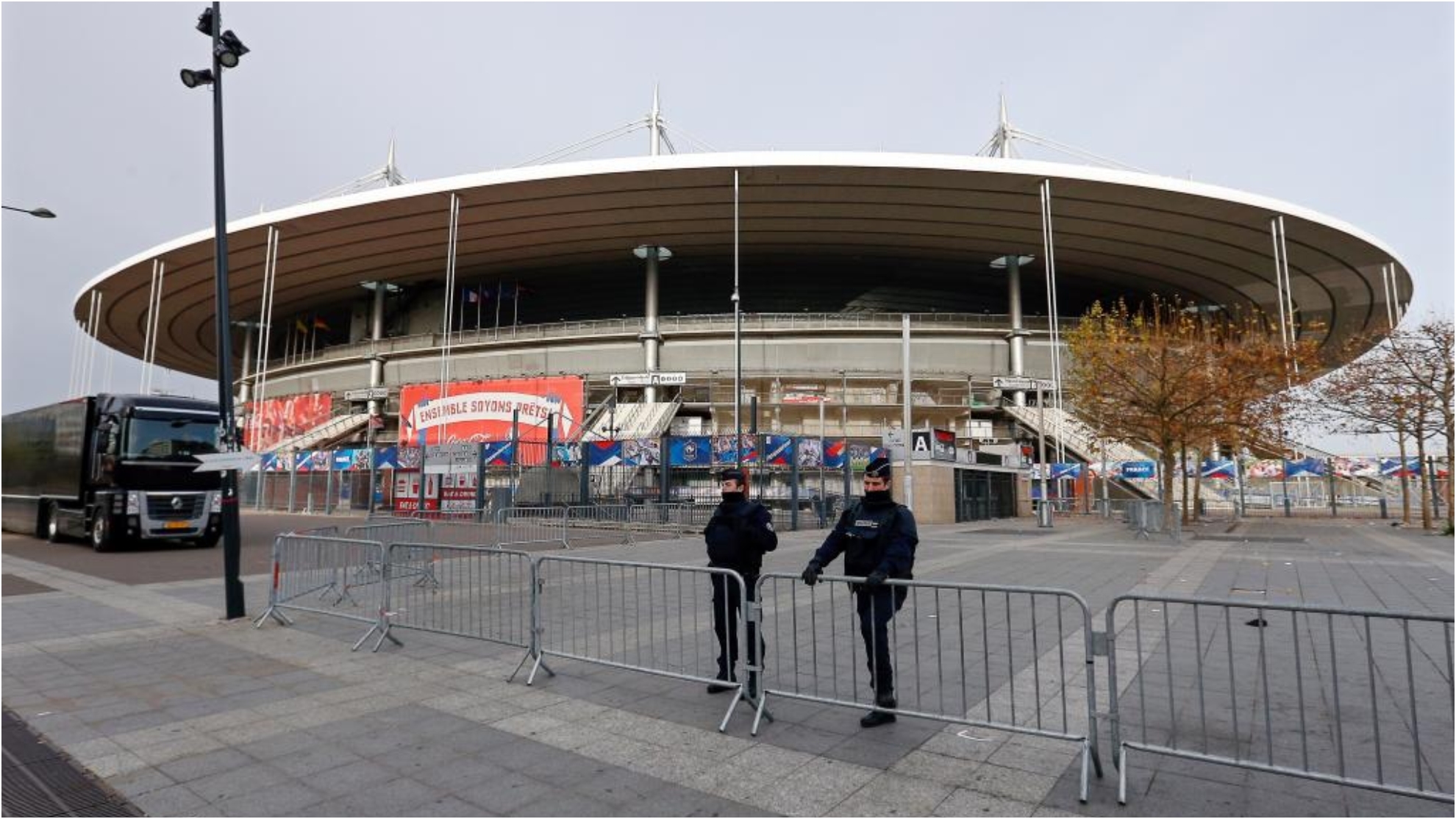 Imagen exterior del Stade de France, sede de la final de la Champions.
