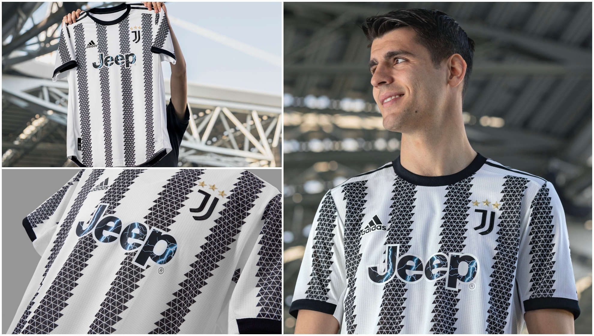 Juventus presents its new shirt… with Morata as a claim! thumbnail