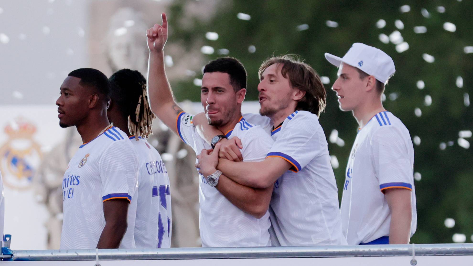 Hazard in high spirits and focused on his future at Real Madrid