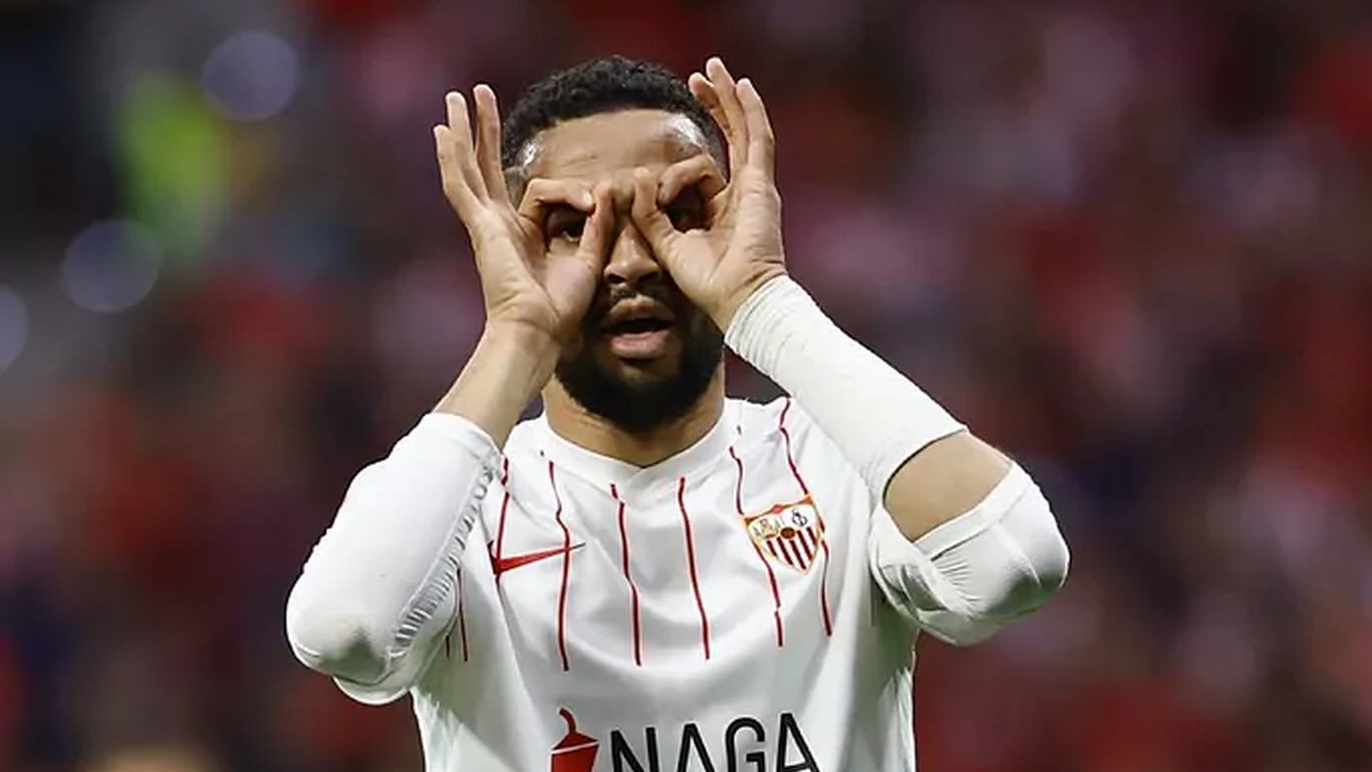 En-Nesyri celebrates his goal