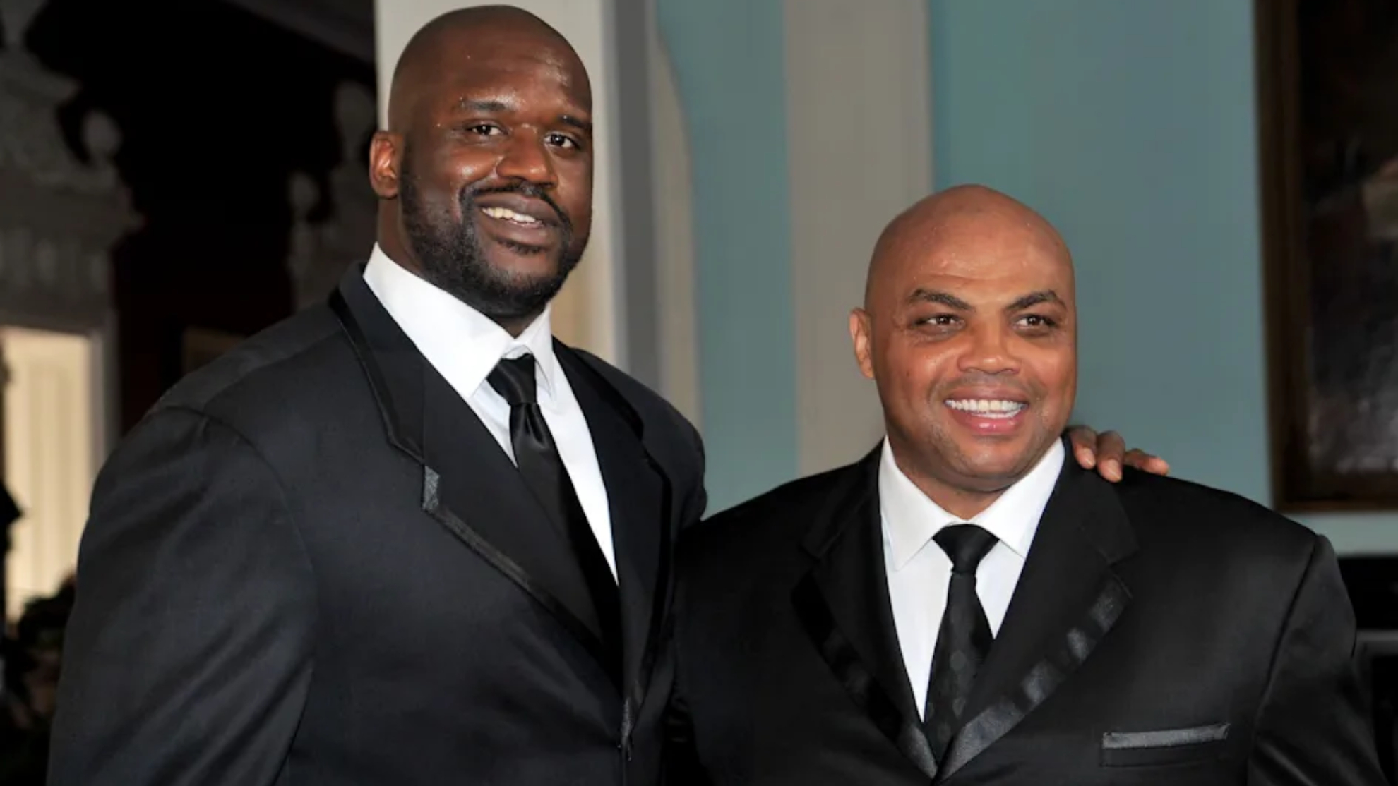 Shaquille O'Neal and Charles Barkley.