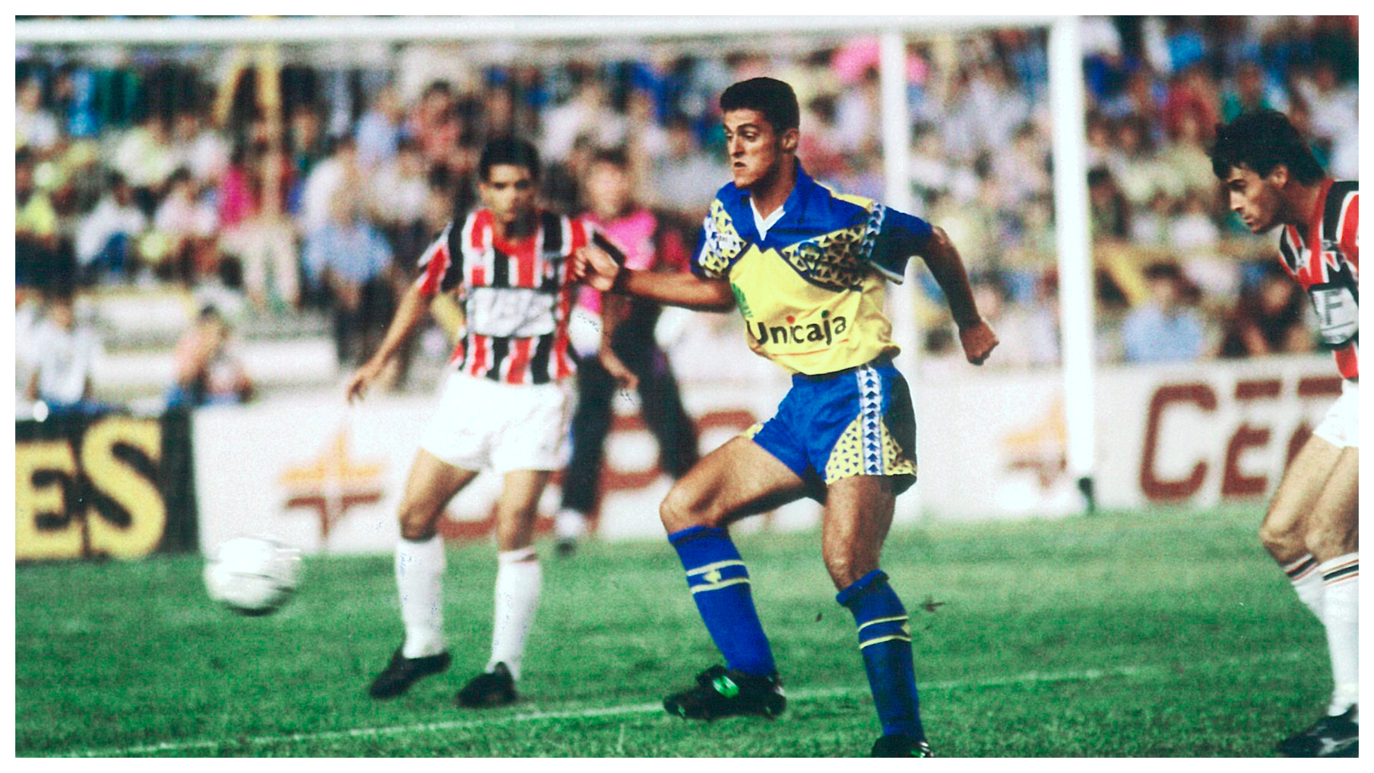 Kiko fue, con ocho goles, el mximo goleador del Cdiz en la campaa 91/92.