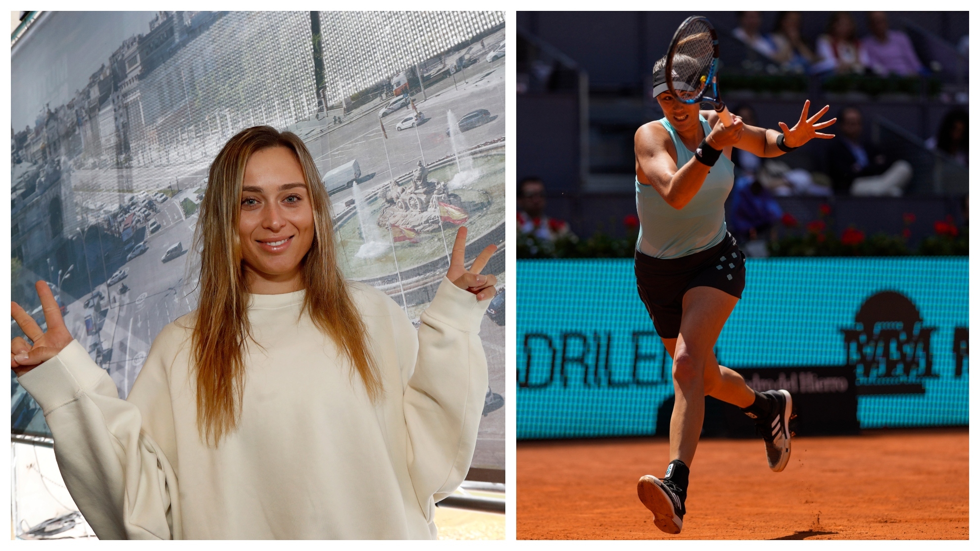 Badosa y Garbiñe, las esperanzas del tenis femenino español