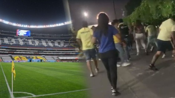 La violencia regresa de nuevo a la Liga MX, ahora en el estadio Azteca