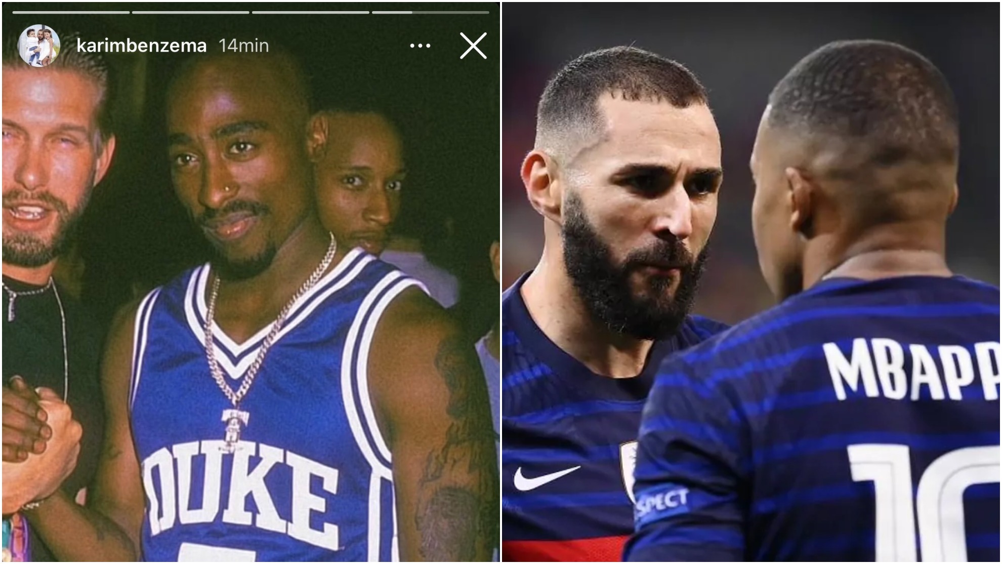 Karim Benzema uses Tupac reference to describe Kylian Mbappe's betrayal |  Marca