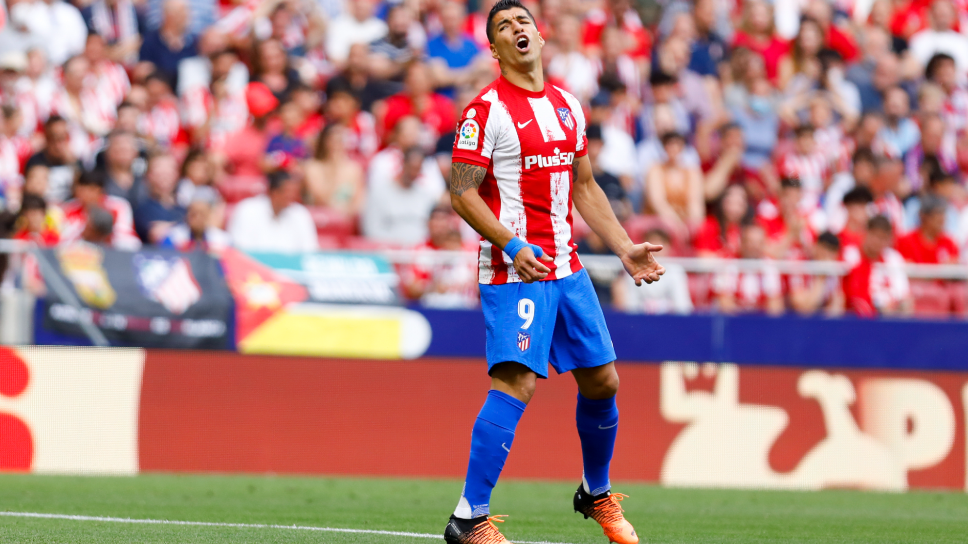 Luis Suárez molesto Atlético