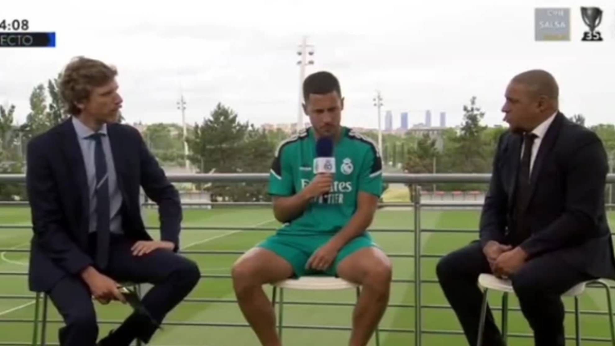 La conversación entre Hazard y Roberto Carlos que ilusiona al madridismo: "Necesito al equipo"