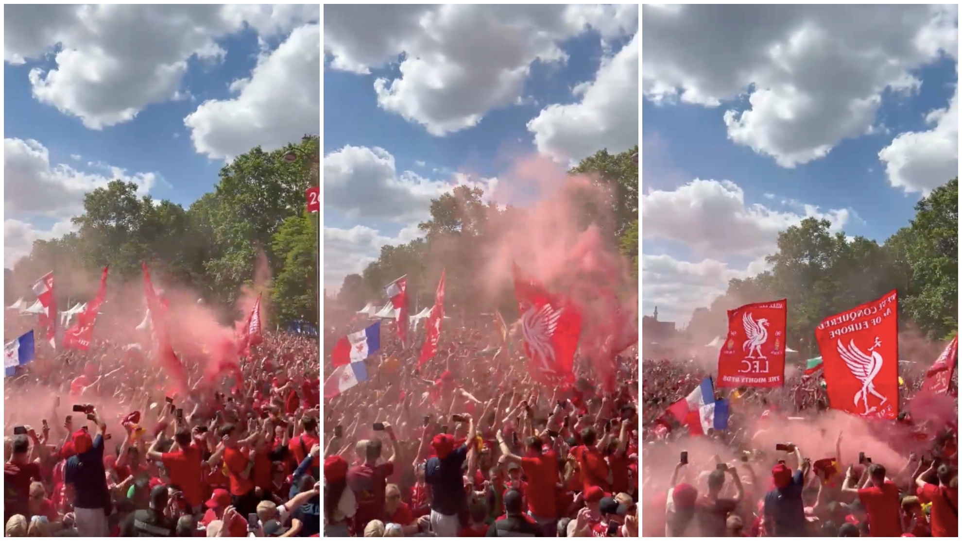 Los fans de Liverpool sueñan con alzar la Orejona en París.