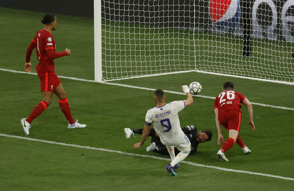 Liverpool vs Real Madrid, live the 2022 Champions League Final;  match result live online