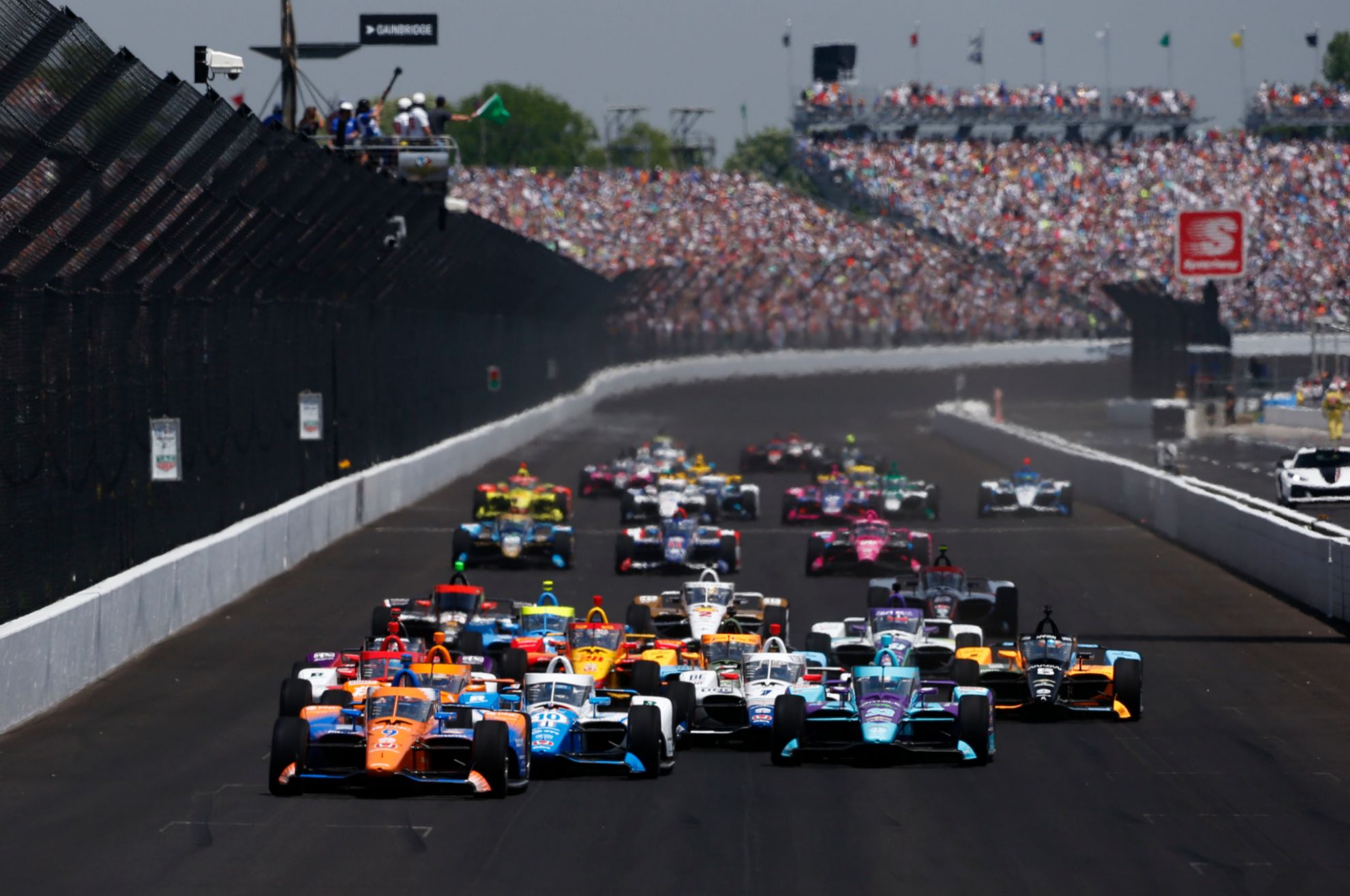 500 Millas de Indianapolis - Indy 500 2022 - salida - Alex Palou - Scott Dixon - carrera