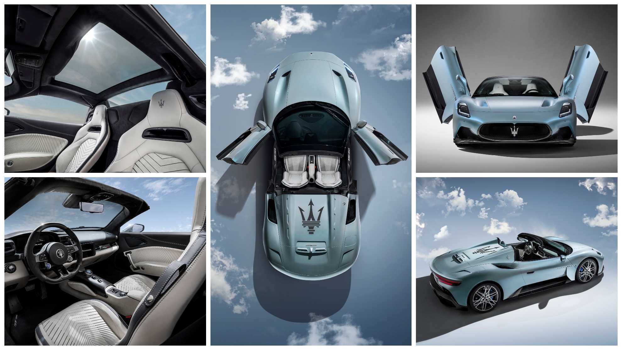 Maserati MC20 Cielo: así es el sofisticado descapotable del tridente