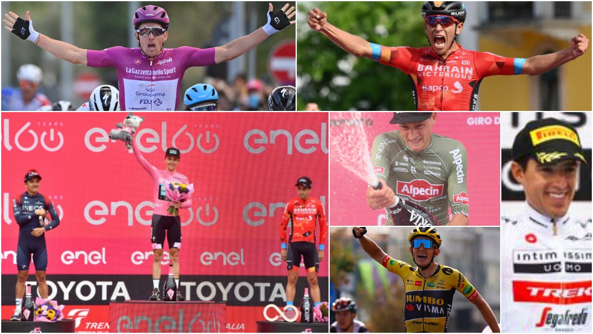 El 8 ideal del Giro de Italia
