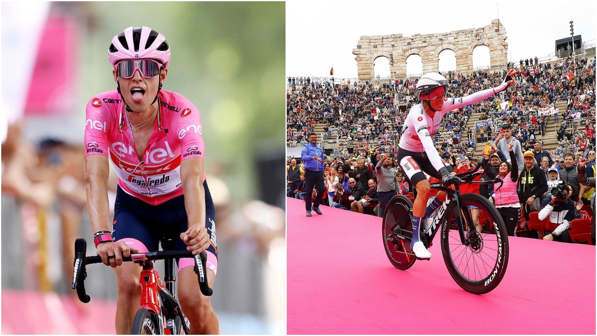 Juanpe López, de rosa y de blanco en el Giro de Italia 2022