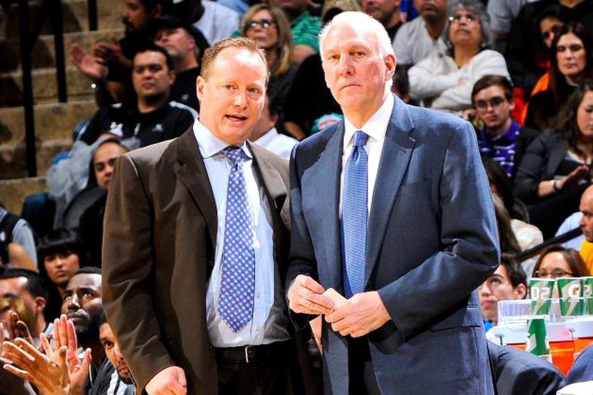 Mike Budengholzer, along with Gregg Popovich.