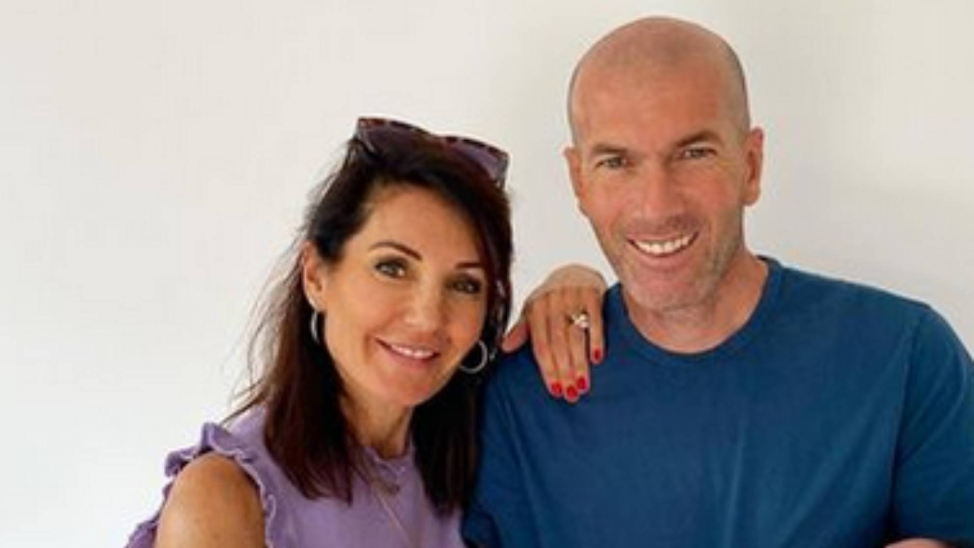 Zinedine Zidane se convierte en un abuelo de 49 años y Luis Figo le felicita