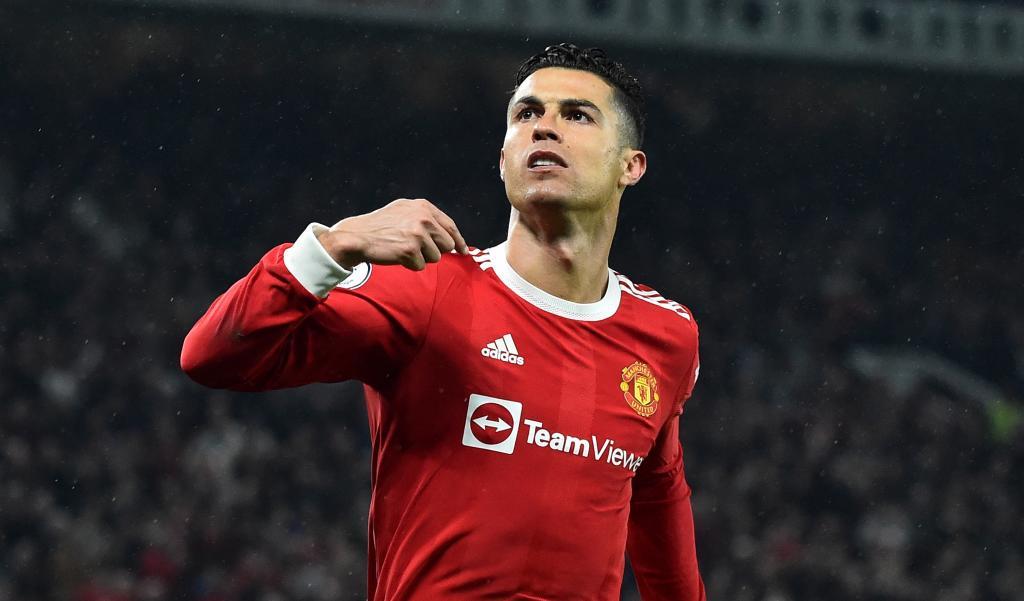 Cristiano Ronaldo durante un partido con el Manchester United la pasada campaña.