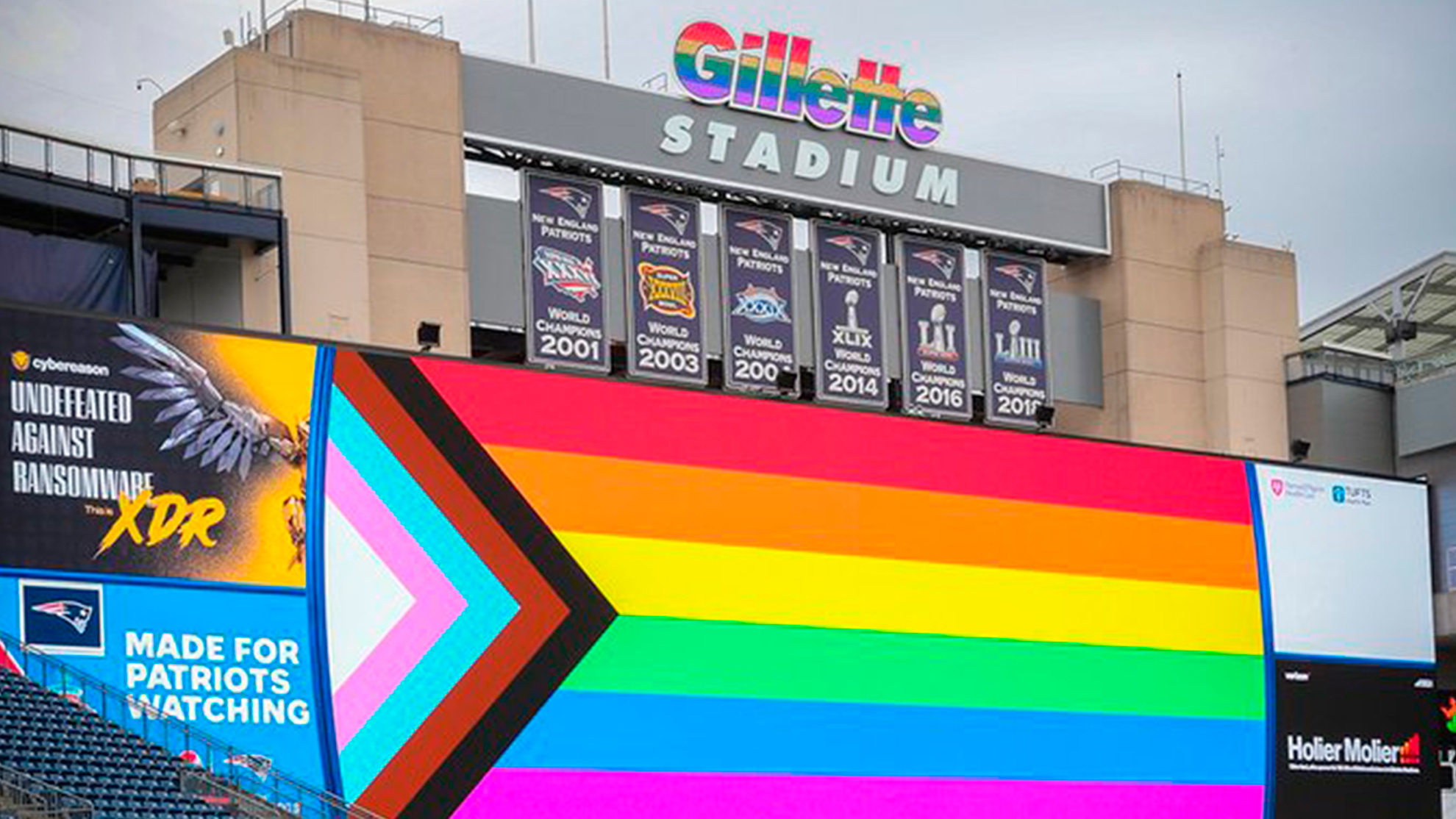 Pride Month: Patriots going all out to celebrate and protect the