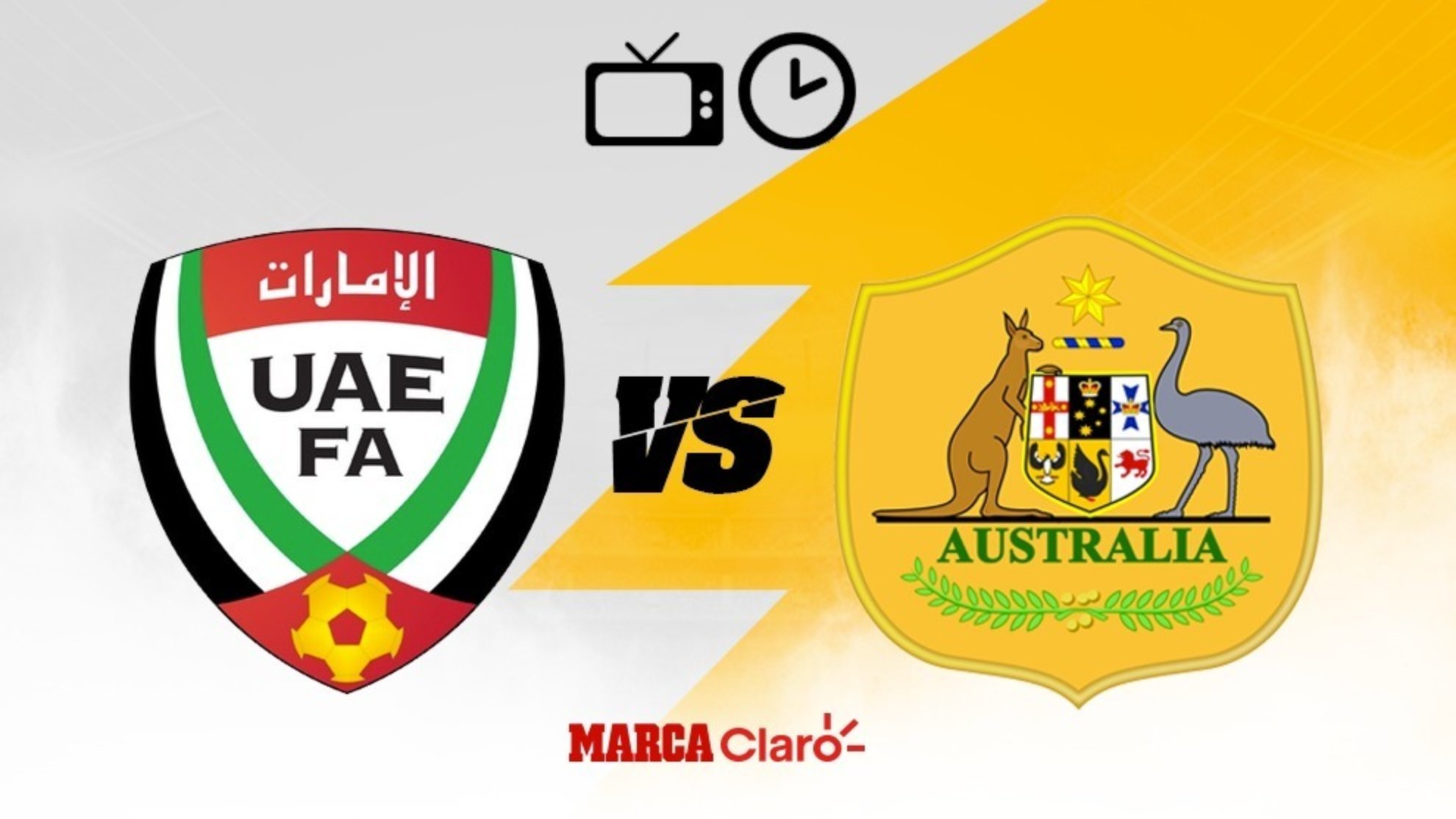 emiratos arabes vs australia, en vivo: horario y donde ver por tv