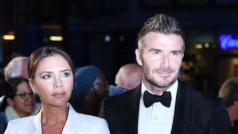 Victoria and David Beckham.