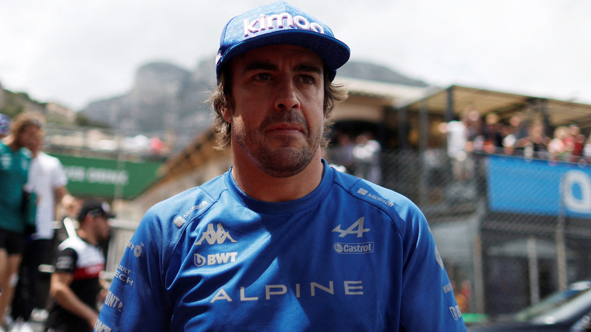 Fernando Alonso con Alpine en la temporada 2022 de la Frmula 1.