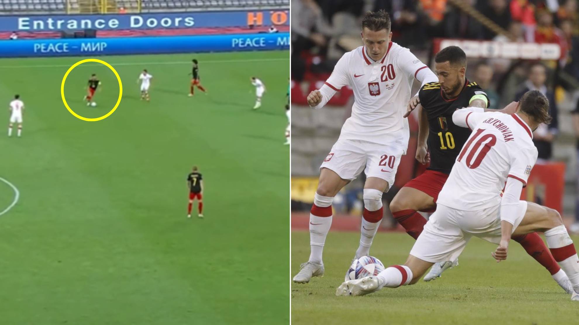 Los mejores momentos del partidazo de Hazard con Bélgica... y su aviso al madridismo