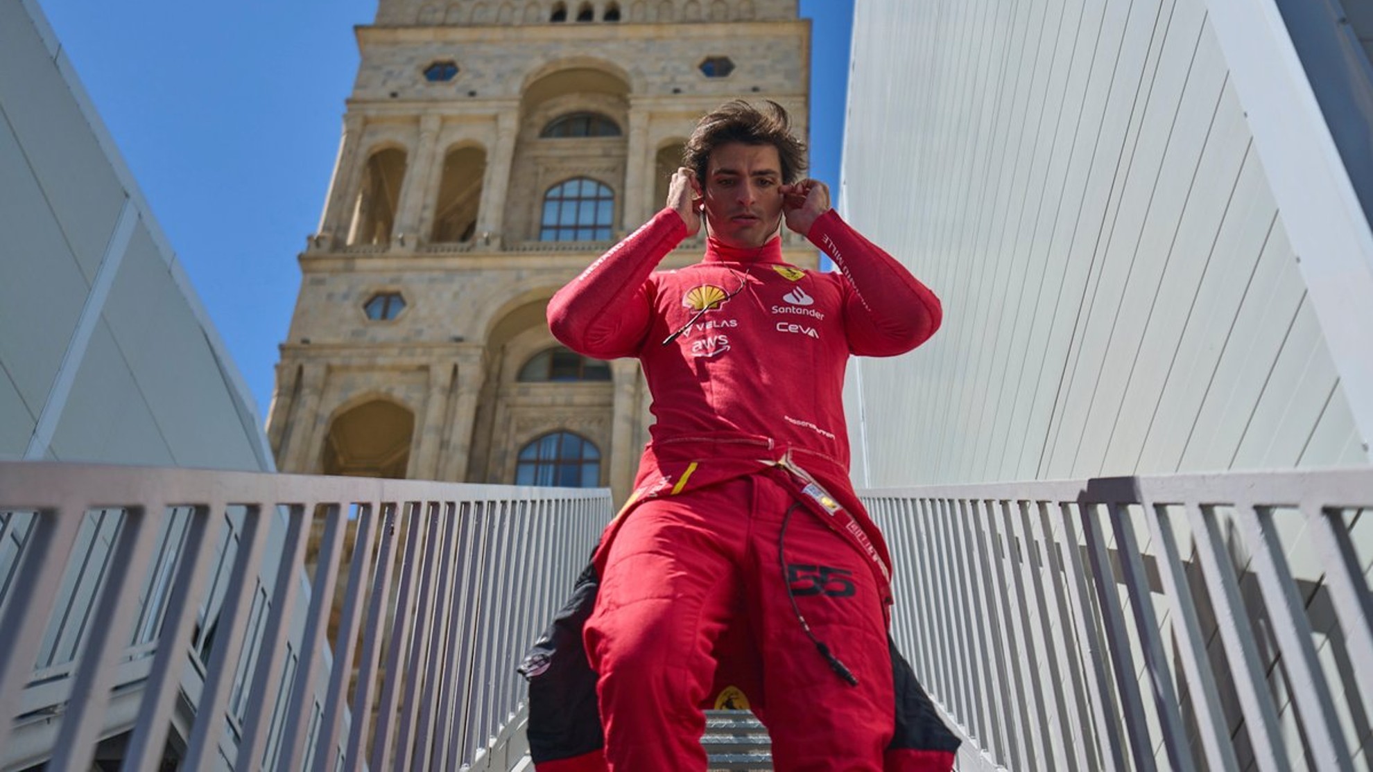 Carlos Sainz: "Es un día duro para todos en Ferrari"