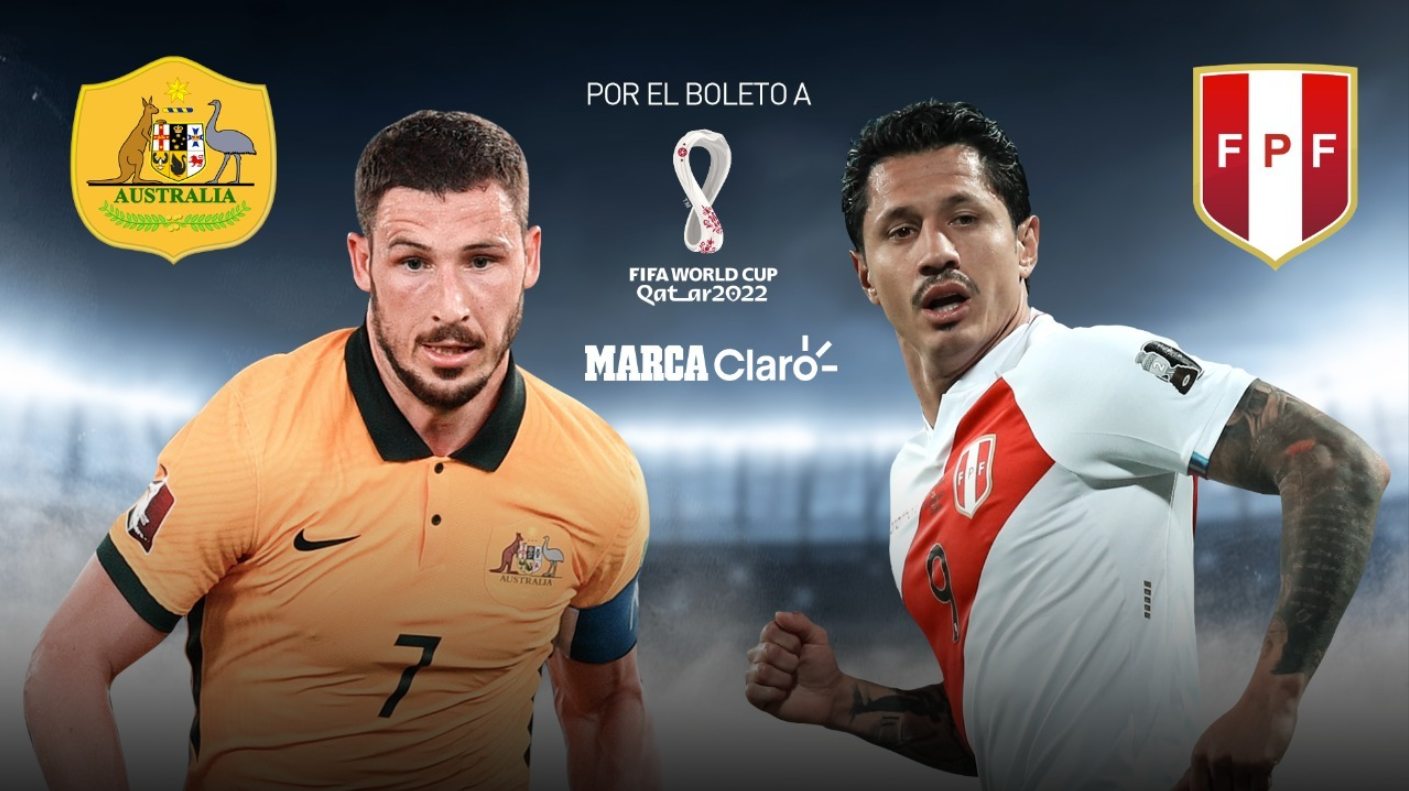 Perú vs Australia, en vivo el partido por el Repechaje del Mundial de Qatar 2022