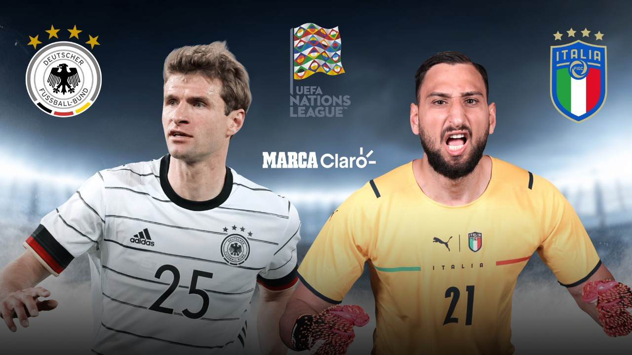 Alemania vs Italia, en vivo juego de la jornada 4 de la UEFA Nations League