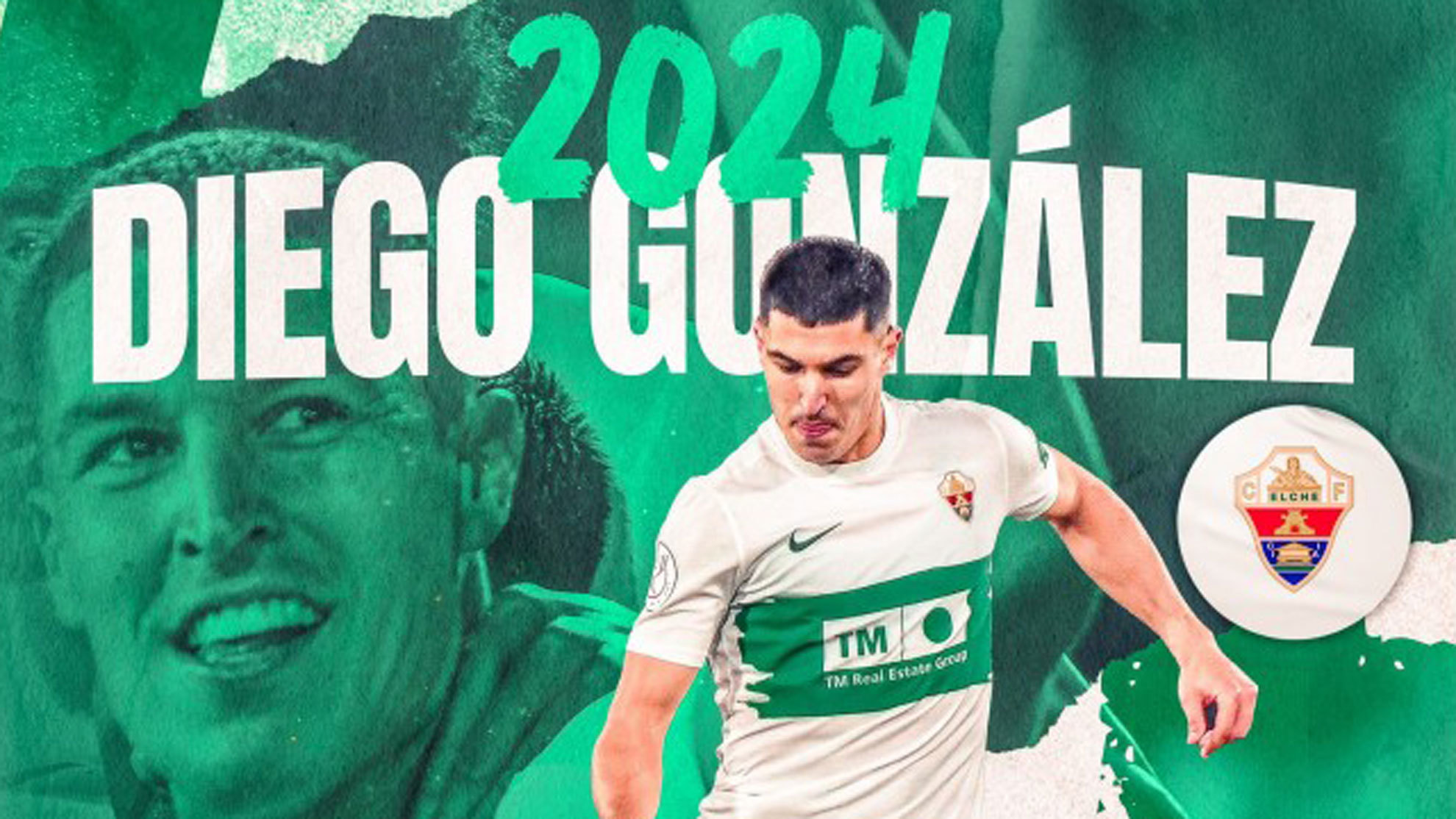 Diego González renueva con el Elche hasta 2024