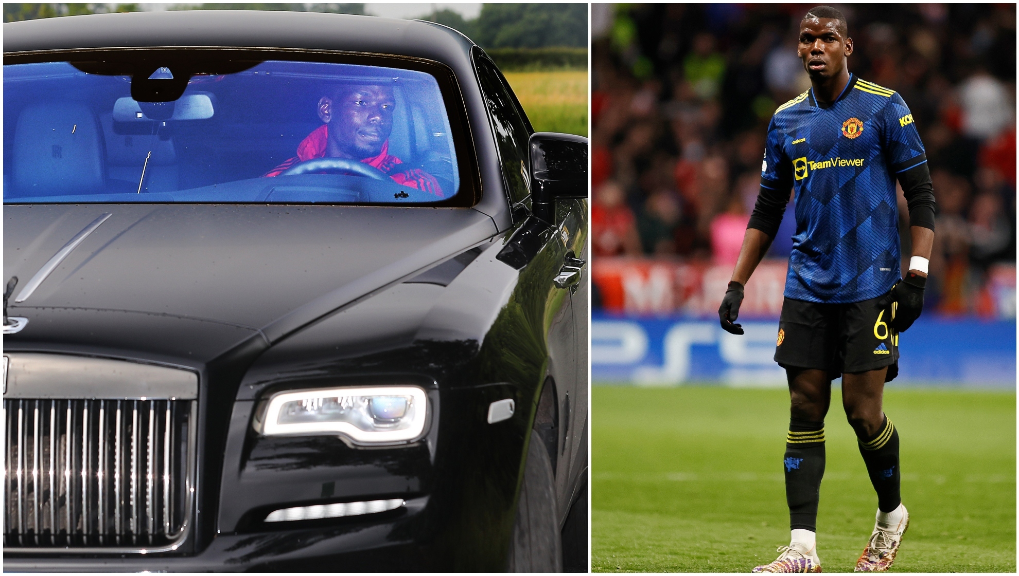 Pogba's extravagance: Manchester United offered him 350,000 euros a week and he rejected them from a Rolls-Royce