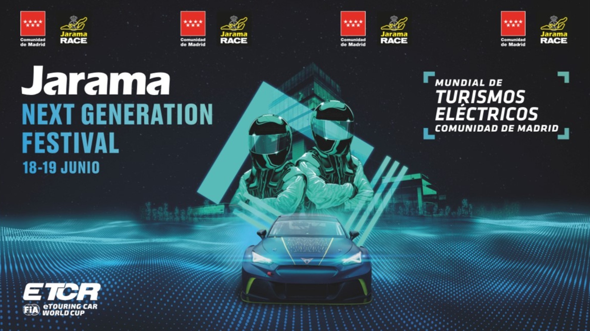 FIA ETCR - Jarama Next Generation Festival - 18 y 19 de junio - Circuito del Jarama - turismos electricos