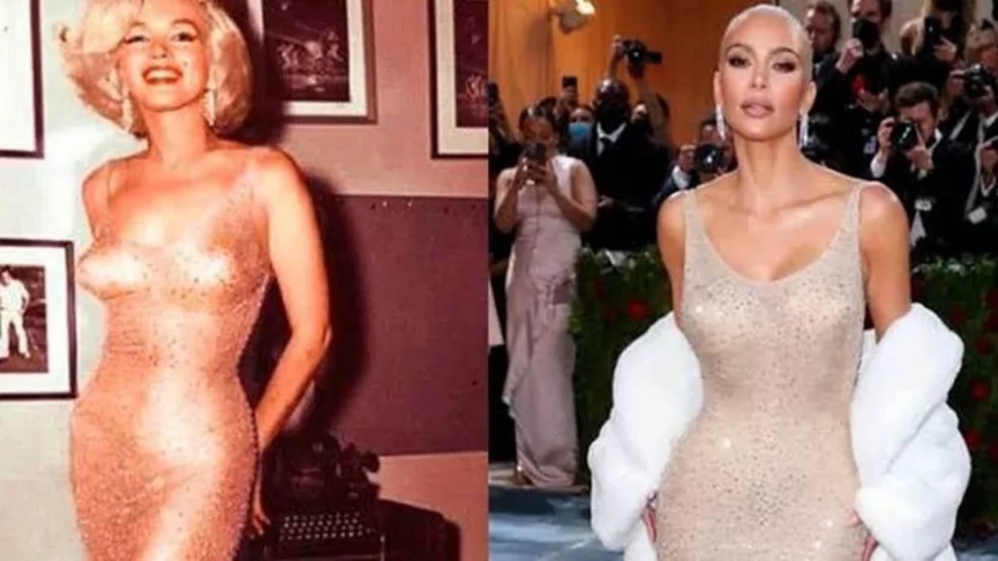 The sad story behind the Marilyn Monroe dress worn by Kim