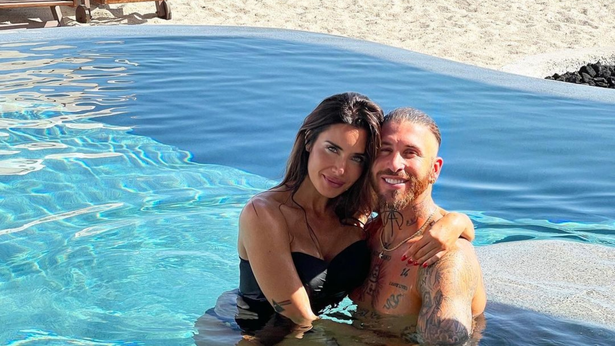 Sergio Ramos and Pilar Rubio enjoy a holiday in the Caribbean