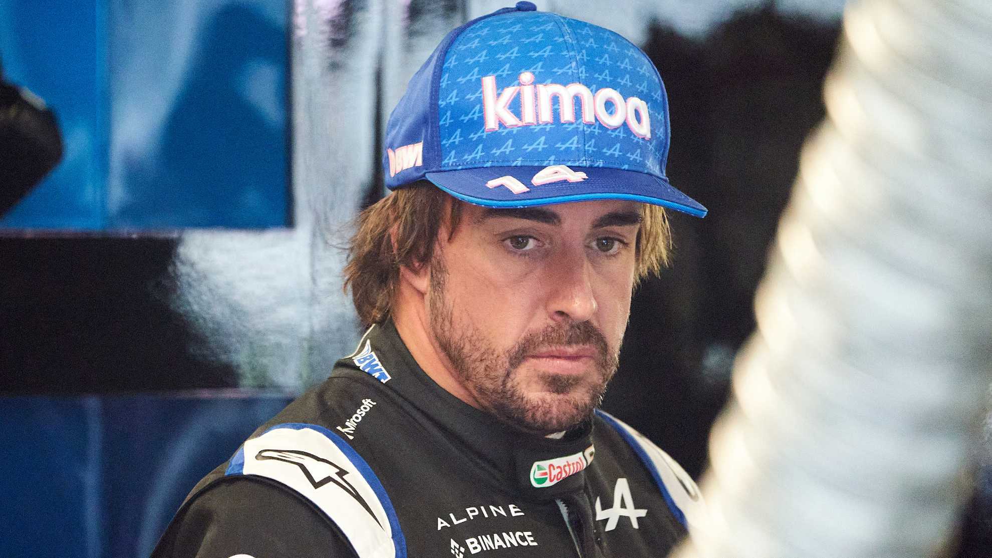Fernando Alonso durante el GP de Canadá