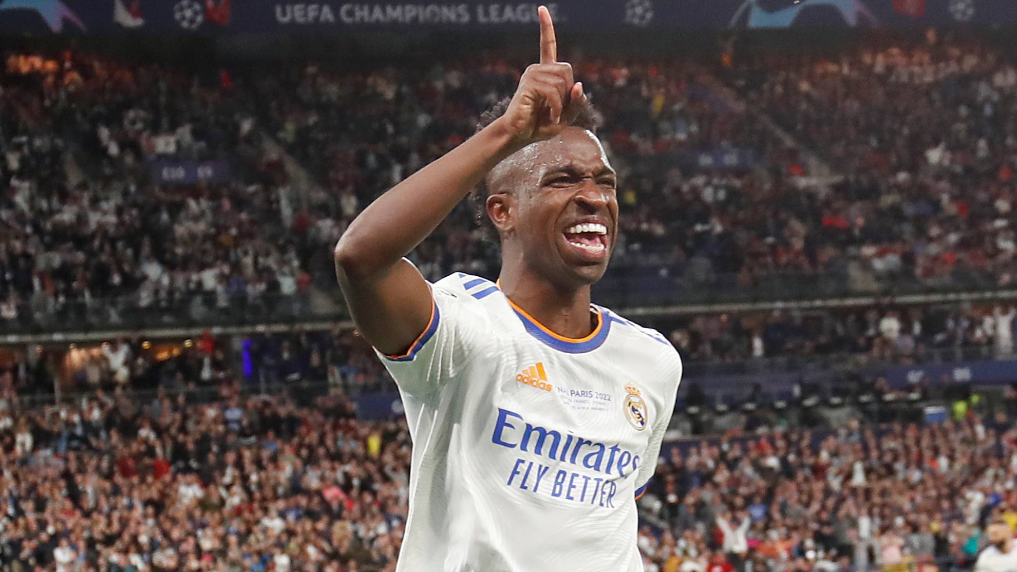 Vinicius with Real Madrid