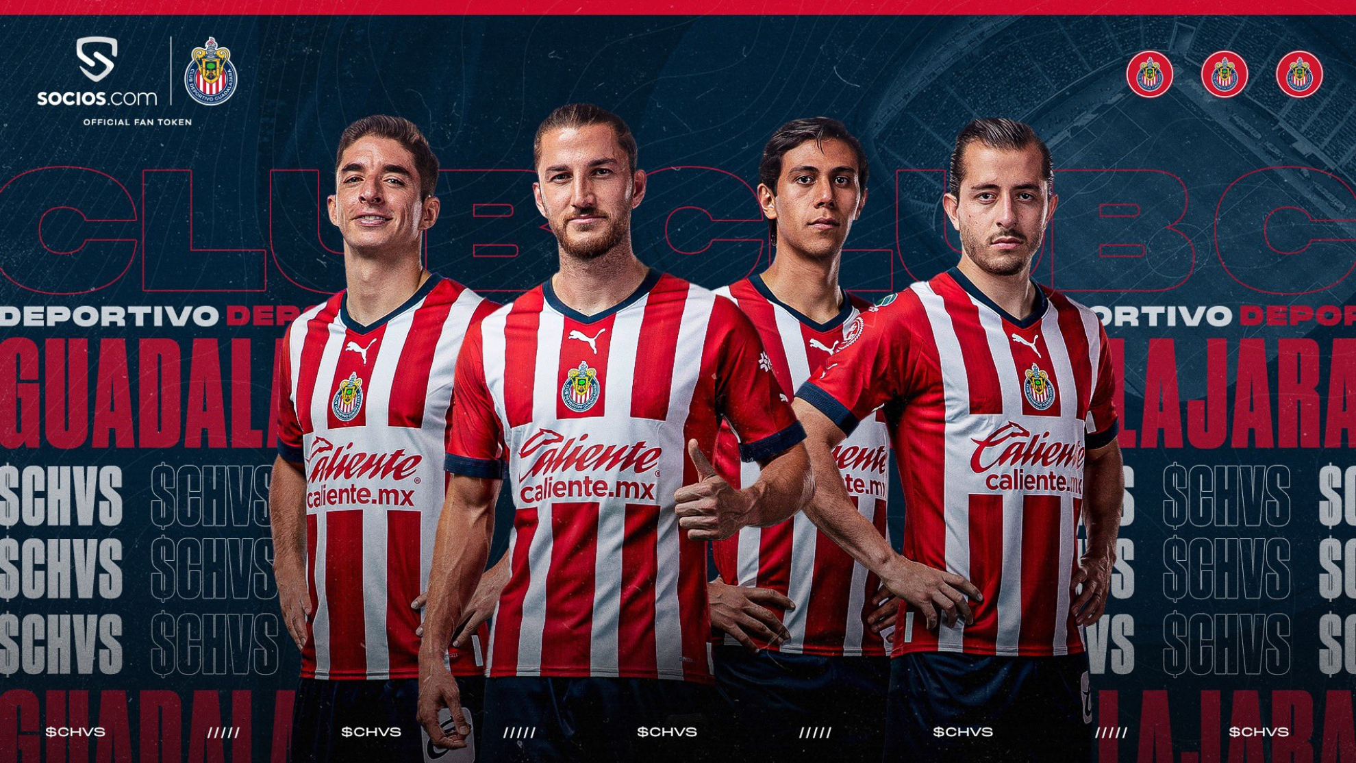 Chivas se une a los grandes clubes y lanza su Fan Token con Socios.com